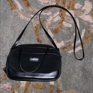 Gently used black purse